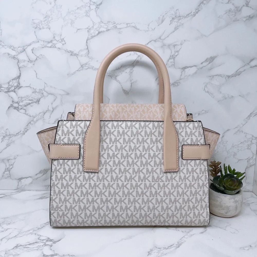 Michael Kors Carmen Medium Flap Satchel - Picture 7 of 10